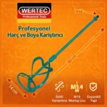 Profesyonel Harç Karıştırıcı Ucu